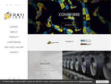 Tablet Screenshot of contifibre.com